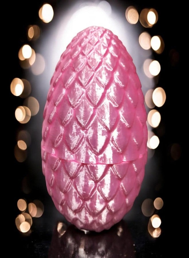 ZATOMIC Unique and Innovative Creation Mysterious Dragon Egg for Home, Office, Living Room Decoration Adults Kids Gifts Toys (Pink) (Non Toxic) - Image 1